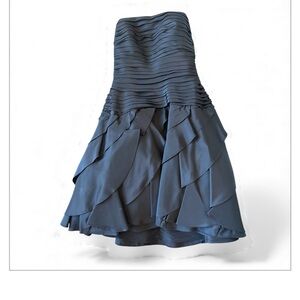 Tadashi  Strapless Black  Dress